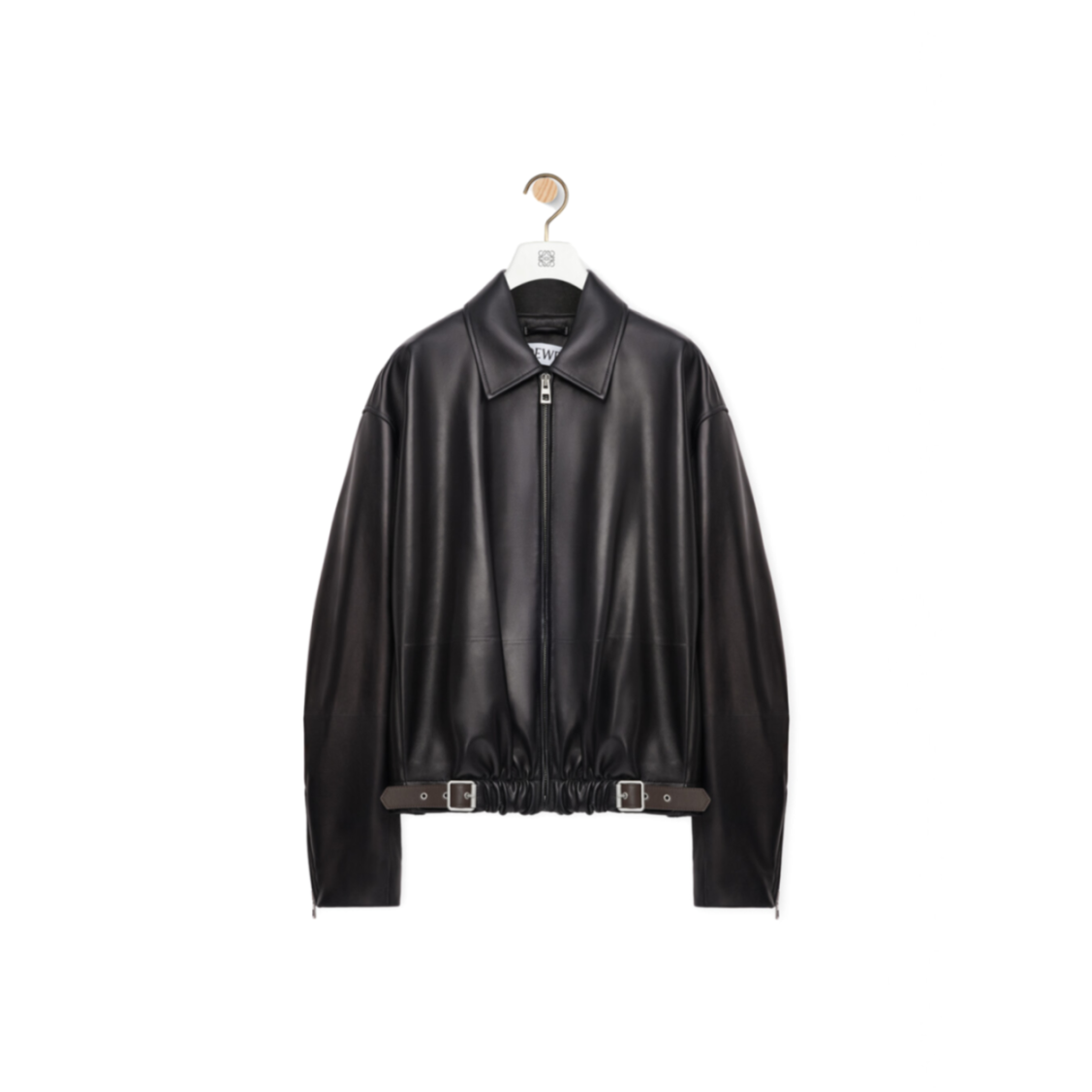L0ew* belted jacket in nappa lambskin h526y34l93